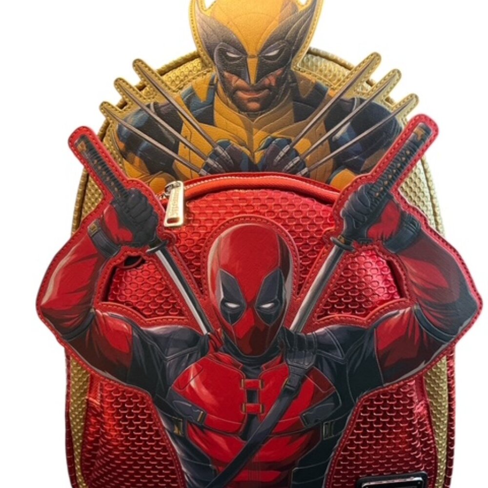Loungefly Deadpool and Wolverine Mini Backpack